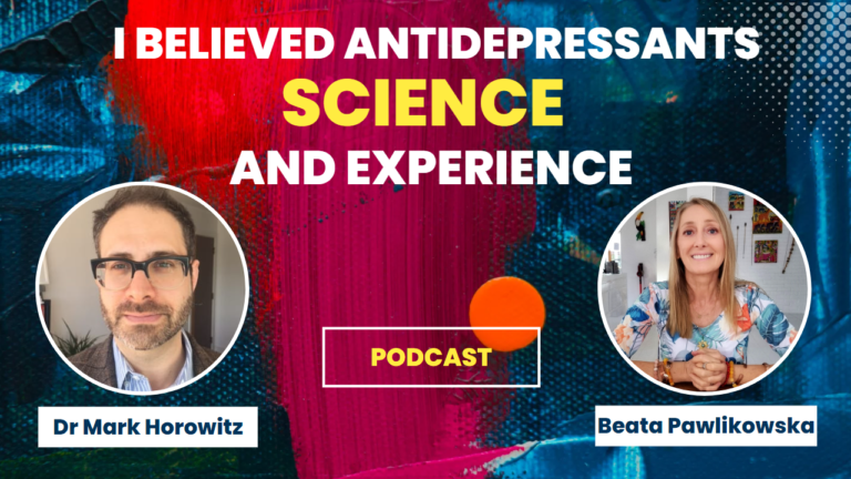 I believed in antidepressants. Science and experience. Conversation with dr Mark Horowitz
